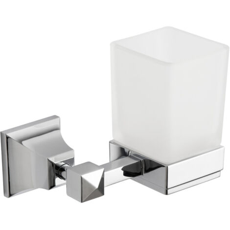 Mexen Dalia vaso para cepillos de dientes, cromo - 7017338-00 (1/2)