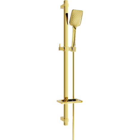 Mexen DQ62 conjunto de ducha deslizante, dorado - 785624581-50 (1/2)