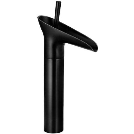 Mexen Orion grifo de lavabo alto, negro - 745510-70