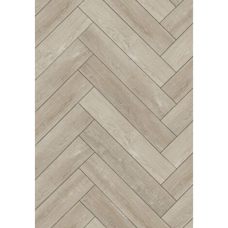 Mexen Parker paneles vin铆licos espina de pez 635 x 127 mm SPC 6,5 mm, base IPEX 1,5 mm, 4 V-Fuga, Roble - F1166-0635-127-505-4V1