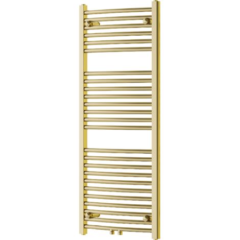Mexen Ares radiador de ba帽o 1200 x 500 mm, 420 W, dorado - W102-1200-500-00-50