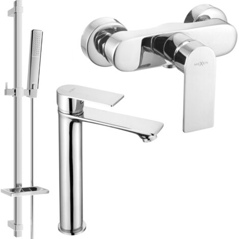 Mexen Royo DQ72 conjunto de ducha, cromado - 72214DQ72-00 (1/4)