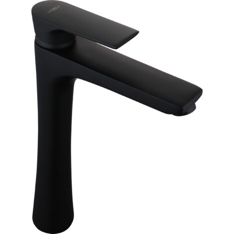 Mexen Axel grifo de lavabo alto, negro - 73810-70 (1/2)