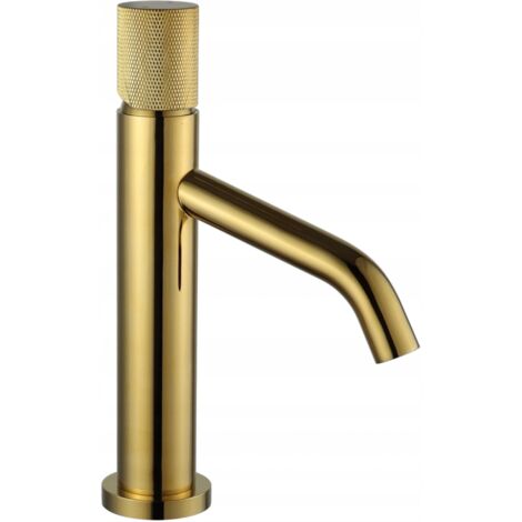 Mexen Rumba One grifo de lavabo, dorado - 73501-50 (1/2)