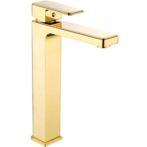 Mexen Cetus grifo de lavabo alto, dorado - 744310-50 (1/2)