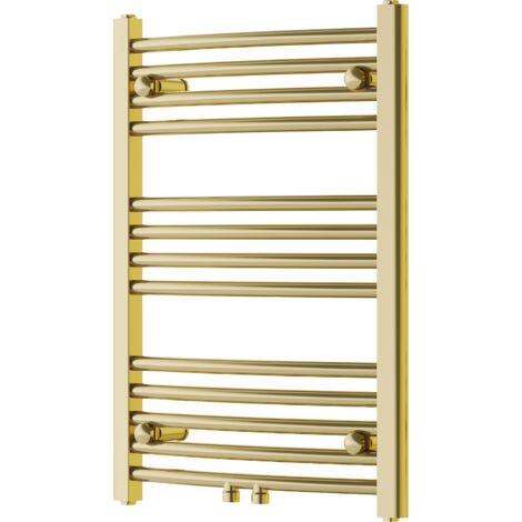 Mexen Ares radiador de ba帽o 700 x 500 mm, 226 W, dorado - W102-0700-500-00-50