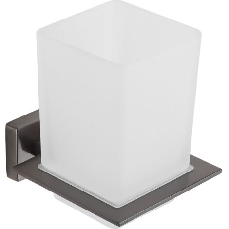 Mexen Arno vaso para cepillos de dientes, gris arma cepillado - 7020738-66 (1/2)