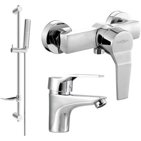 Mexen Caro DF72 conjunto de ducha, cromo - 746604DF72-00