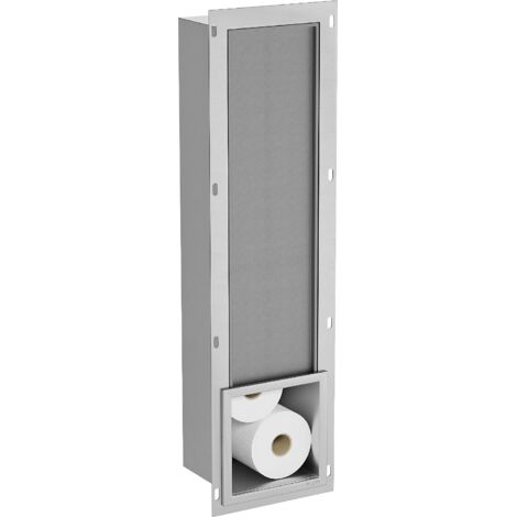 Mexen X-Wall-B dispensador de papel higi茅nico, inox - 1915 (1/5)