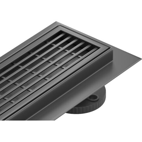 Mexen Flat 360掳 M33 desag眉e lineal giratorio 60 cm, negro - 1733060-40