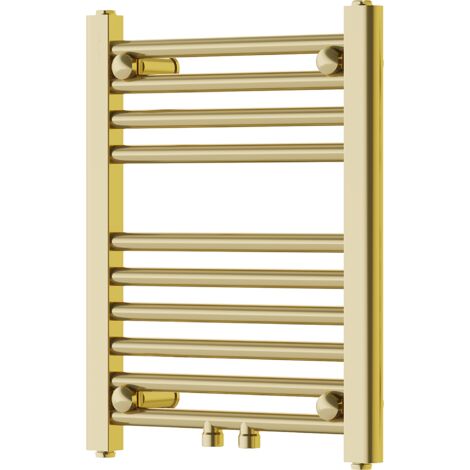 Mexen Mars radiador de ba帽o 500 x 400 mm, 141 W, dorado - W110-0500-400-00-50