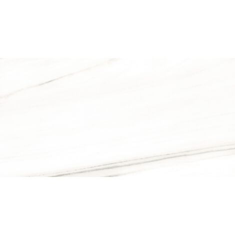 Mexen Lasa Muestra blanca de gres esmaltado rectificado G1, baldosa para suelo y pared 120 x 60 cm, brillo - TL103-00-S (1/5)