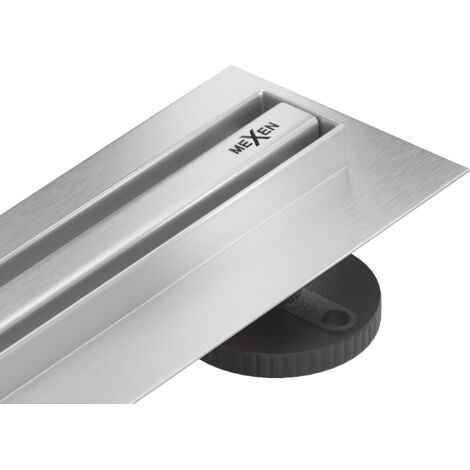 Mexen Flat 360掳 Slim desag眉e lineal giratorio 60 cm, inox - 1041060