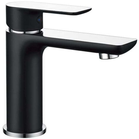 Mexen Alfa grifo de lavabo, negro/cromo - 745700-71 (1/2)