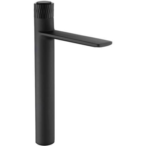 Mexen Zero+ grifo de lavabo alto, negro - 71610-70 (1/2)
