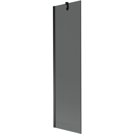 Mexen Next mampara de ba帽era 1 hoja 50 x 150 cm, grafito, negro - 895-050-000-00-40-70