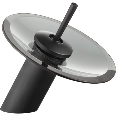 Mexen Niagara grifo de lavabo, negro - 745600-77 (1/2)