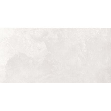 Mexen Evolution Muestra de gres esmaltado rectificado blanco G1, azulejo de suelo-pared 120 x 60 cm, carvado - TL437-04-S