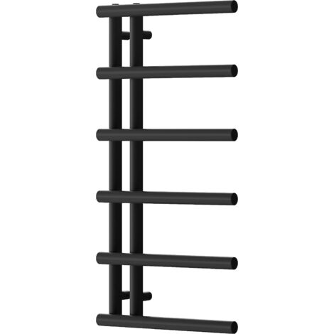 Mexen Jukon radiador decorativo de ba帽o 988 x 500 mm, 461 W, negro - W116-0988-500-00-70