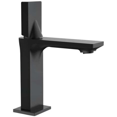 Mexen Crux grifo de lavabo, negro - 744400-70 (1/2)