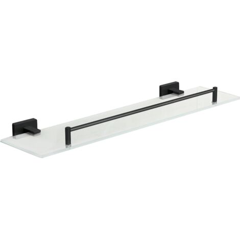 Mexen Arno estante de vidrio colgante, negro - 7020737-70 (1/2)
