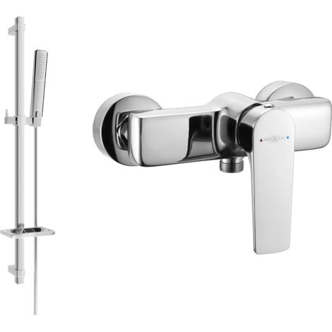 Mexen Lynx DQ72 grifo de ducha con conjunto de ducha, cromo - 74594DQ72-00