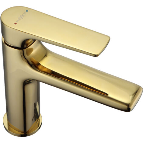 Mexen Lynx grifo de lavabo, dorado - 745900-50 (1/2)