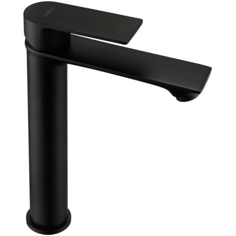 Mexen Royo grifo de lavabo alto, negro - 72210-70 (1/2)