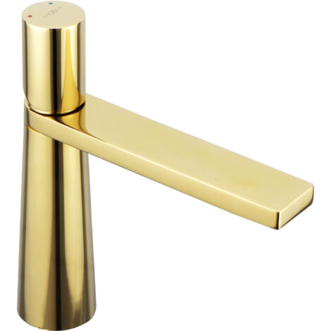 Mexen Nox grifo de lavabo, dorado - 744200-50 (1/2)