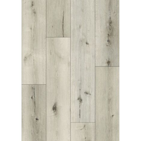 Mexen Silver Lake paneles de vinilo 1240 x 182 mm SPC 6,5 mm, base IXPE 1,5 mm, 4 V-Fuga, Roble - F1034-1240-182-505-4V1-01