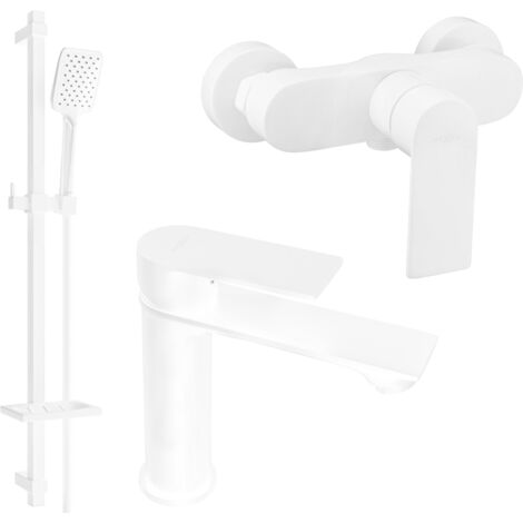 Mexen Royo DQ62 conjunto de ducha, blanco - 72204DQ62-20 (1/4)
