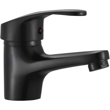 Mexen Erica grifo de lavabo, negro - 746400-70 (1/2)