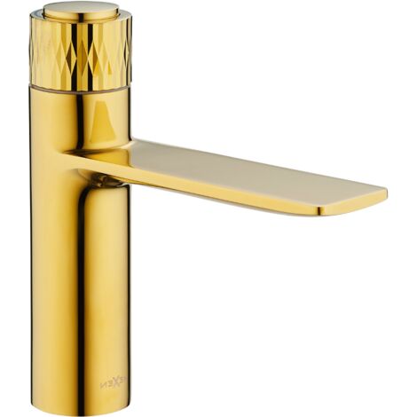 Mexen Zero+ grifo de lavabo, dorado - 71600-50 (1/2)