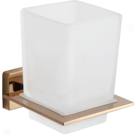 Mexen Arno vaso para cepillos de dientes, oro rosa - 7020738-60 (1/2)