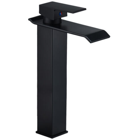 Mexen Apus grifo de lavabo alto, negro - 744710-70 (1/2)