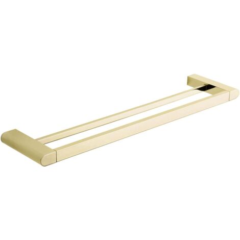 Mexen Adox doble toallero, dorado - 7018225-50 (1/2)