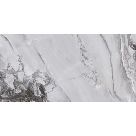 Mexen Limos Grey muestra de gres esmaltado rectificado G1, azulejo de suelo y pared 120 x 60 cm, brillo - TL127-01-S (1/5)