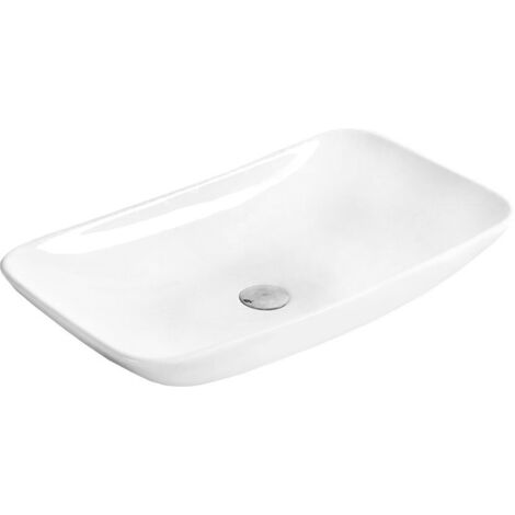 Mexen Nina lavabo sobre encimera 60 x 38 cm, blanco - 21186000 (1/2)