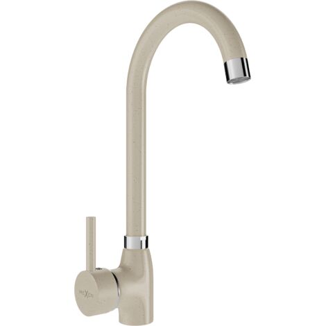 Mexen Telma grifo de cocina, beige - 670200-69 (1/2)