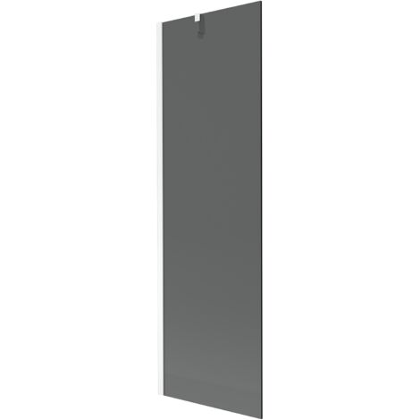 Mexen Next mampara de ba帽era de 1 hoja 60 x 150 cm, grafito, blanco - 895-060-000-00-40-20