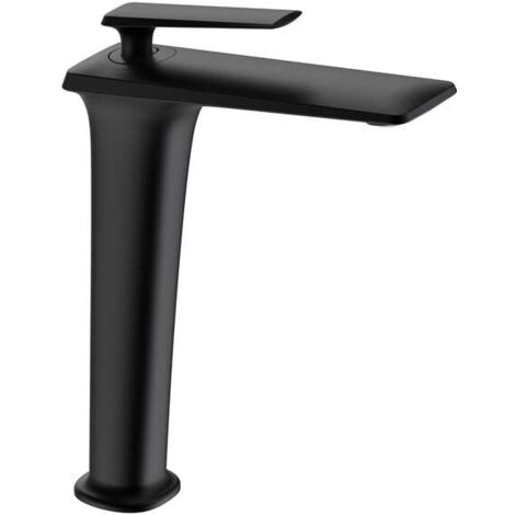 Mexen Purus grifo de lavabo alto, negro - 745810-70 (1/2)