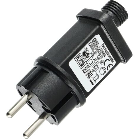31V LED Netzteil 6W Trafo Netzteil IP44 Weihnachtsbeleuchtung Netzteil 8 Modi mit Memory und Timerfunktion für Weihnachtsbeleuchtung, Lichterketten und Eiszapfenlichter