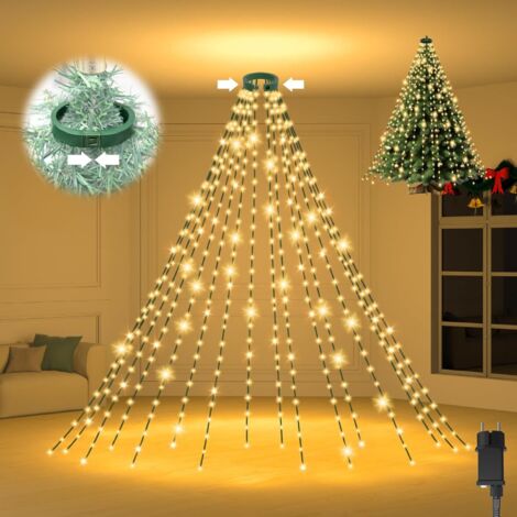Tannenbaum Lichterkette Aussen