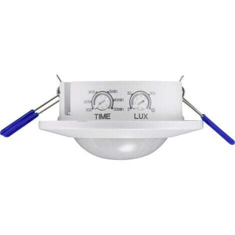 Bewegungsmelder 360° RF4216078 – PIR-Technologie für Innenräume – Schaltzeit 10s bis 30min – Relais Weiß IP20 – Renkforce (1/5)