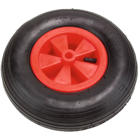 Schubkarrenrad Ersatz-Rad 3.50-6 universal Ø 325 mm Sackkarrenreifen komplett
