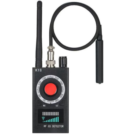 GPS-Detektor, HF-Signaldetektor, versteckter Kameradetektor, Signalstörsender mit Audio (1/5)