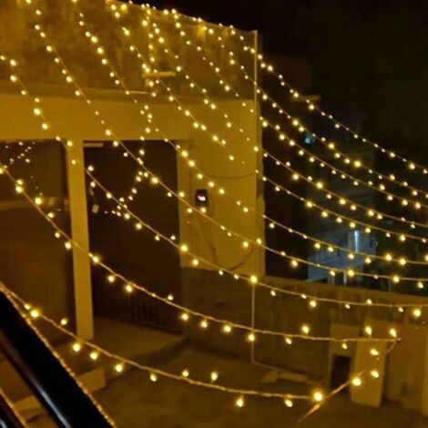 100 m lange Lichterkette mit 800 LEDs für Karneval, Hochzeit, Außenbereich, Innenbereich, Gartenbeleuchtung – RW, Innenmöbel-Dekoration, Weihnachtsdekoration, Lichterketten (1/5)