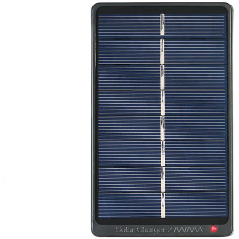 Solarpanel 2xAA/AAA wiederaufladbares Batterieladegerät 1W 4V Solarladegerät Solarpanel zum Laden der Batterie (1/5)