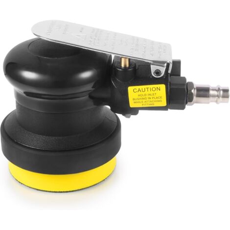 Druckluft-Exzenterschleifer 75 mm (3 Zoll), 10.000 U/min, professioneller Mini-Druckluftschleifer, Schleifmaschine, Poliermaschine für Auto, Möbel, Holz (1/5)