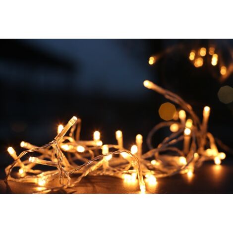 100M 1000 LED Lichterketten Karneval Hochzeit Outdoor Indoor Gartenbeleuchtung (Warmweiß) (1/4)